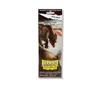 Dragon Shield AT-13223 Standard Size Sleeves 100pk-Smoke (15 Count), Sealable Smoke
