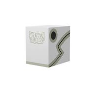 Dragon Shield AT-30605 - Double Shell Deck Box - White/Black