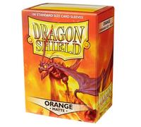 Dragon Shield Matte - Orange (100 ct. in box)
