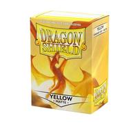 Dragon Shield Bustine porta carte giallo opaco standard da 100 ct, confezione singola