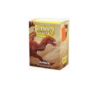 DRAGON SHIELD BUSTINE STANDARD MATTE AMBER 100PZ CARD PROTECTOR - CARTE DA GIOCO