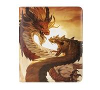 Dragon Shield - Card Codex Zipster Binder Regular - Wood Snake