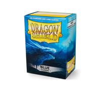 Dragon Shield Classico Blu Manicotti Per Carte Taglia Standard 100ct Lucido