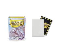 Dragon Shield Confezione singola con buste per carte di credito, dimensioni standard, 100 ct, colore: bianco opaco