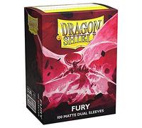 Dragon Shield Dual Matte Fury, confezione singola da 100 ct