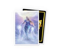 Dragon Shield Flesh & Blood Art Sleeves | 100 buste TCG lisce e resistenti | Compatibili con Pokemon, One Piece & Magic the Gathering | Lyslander, Elemental Wizard