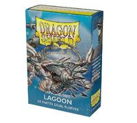 Dragon Shield Japanese Size Dual Matte - Lagoon (60 ct.)