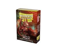 Dragon Shield Japanese Size Dual Matte - Peach (60 ct.)