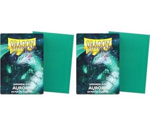 Dragon Shield Maniche Giapponesi - Aurora Opaco (60) (Confezione da 2)