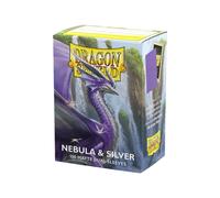 Dragon Shield Maniche Matte Dual Standard Nebula & Silver Opaque 100pz 63x88mm