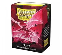 Dragon Shield - Matte Dual Fury Alaric Crimson King (Fuchsia) 100 CT Standard Si