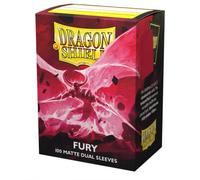 Dragon Shield - Matte Dual Fury Alaric Crimson King (Fuchsia) 100 CT Standard Si