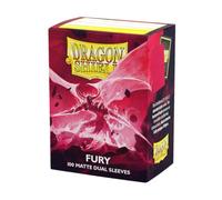 Dragon Shield - Matte Dual Fury Alaric Crimson King (Fuchsia) 100 CT Standard Si