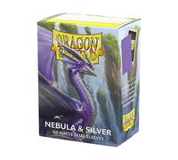 Dragon Shield: Matte - Dual Nebula & Silver (100)