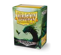 Dragon Shield Matte- Emerald (100 ct.) In Box
