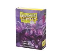Dragon Shield - Matte Japanese Dual Wraith Alaria: Righteous Wraith (viola) 100 CT dimensioni giapponesi buste per carte MTG lisce e resistenti, compatibili con Pokemon e Magic The Gathering