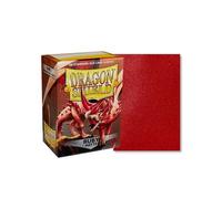 Dragon Shield Matte- Ruby (100 ct.) In Box