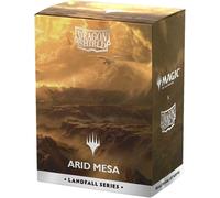 Dragon Shield Standard 100ct Matte Dual Art Magic MTG Landfall Series Arid Mesa