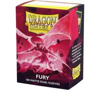 Dragon Shield Opache Doppie Buste Dimensione Standard - Fury (100)