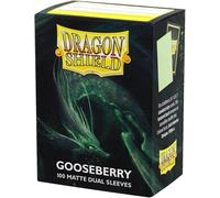 Dragon Shield Buste per carte di formato standard, opache, 100 ct, lisce e resistenti, compatibili con Pokemon, Flesh & Blood, One Piece & Magic The Gathering, uva spina