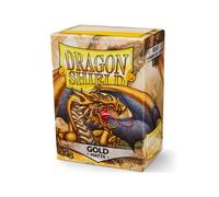 Dragon Shield Opaco Oro Standard Copri Carte 100ct Scatola