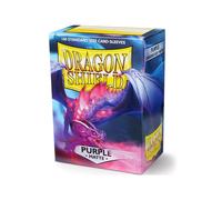 Dragon Shield Opaco Viola Manica Standard Per Carte 100 Pezzi