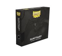 DRAGON SHIELD Sanctuary SLIPCASE 4 Ring BINDER BLACK - ALBUM NERO