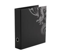DRAGON SHIELD Sanctuary SLIPCASE 4 Ring BINDER BLACK - ALBUM NERO