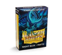 Dragon Shield Shuffle Feel Matte Blu Notte Bustine giapponesi Confezione da 60 p