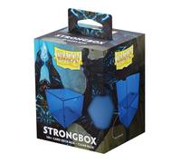 Dragon Shield Strongbox Deck Box Clear Blue, Holds 100+ Double Sleeved Cards, Ac