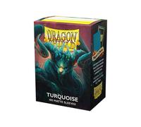 Dragon Shield Turchese Opaco Standard Card Sleeves 100ct MTG Pokemon