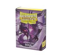 Dragon Shield Viola Opaco Matte Dual Sleeve - Soul, 60 Sleeves