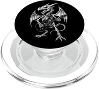 Dragon Skeleton Halloween Musica Chitarra Elettrica Rag PopSockets PopGrip per MagSafe