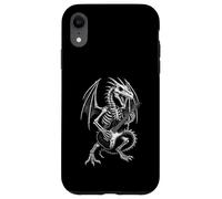Dragon Skeleton Music Chitarra elettrica Halloween Ragazzi Ragazze Custodia per iPhone XR