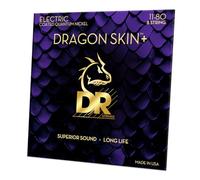 DRAGON SKIN+ - Corde per chitarra elettrica Quantum Nickel - DEQ-8/11 - Suono superiore con sensazione confortevole e lunga durata - Heavy 8 corde 11-80