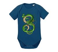 Dragon Son Goku Ball Z Anime Manga Baby Nerd Fun Shenglong Tute e Tutine, Bimbo Baby, Größe2:68;Baby:Navy