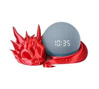 Dragon Stand Per Echo Dot 4th/5th Gen, Dragon Speaker Stand, Base Del Supporto Fantasy, Supporto Decorativo Stabile, Per Altoparlanti Stabile, Nero, Per Scrivania, Scaffale, Casa, Uffici, Dis