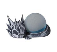 Dragon Stand Per Echo Dot 4th/5th Gen, Dragon Speaker Stand, Base Del Supporto Fantasy, Supporto Decorativo Stabile, Per Altoparlanti Stabile, Nero, Per Scrivania, Scaffale, Casa, Uffici, Dis