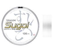 Dragon Sugoi Superthin P.E. Braid White 135m Trecciato Made in Japan