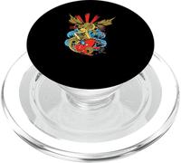 Dragon Tattoo Art - Bold Urban Aesthetic PopSockets PopGrip per MagSafe