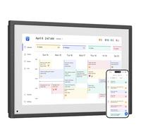 Dragon Touch Calendario Digitale 10.1" con Touchscreen - Planner Familiare Smart, Tabella Interattiva delle Faccende, Display da Tavolo, Idea Regalo per Natale, Matrimoni e per la Mamma (Nero)