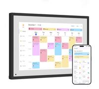 Dragon Touch Calendario digitale da 10,1 pollici, con schermo interattivo, touchscreen interattivo, cornice digitale, pianificatore intelligente per la famiglia, con visualizzazione del focolare