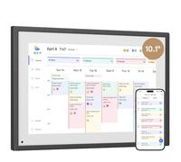 Dragon Touch Calendario digitale da 10,1 pollici, touchscreen interattivo Full HD 1080p, pianificatore intelligente per la famiglia, calendario digitale da parete e da scrivania, per una