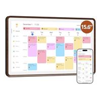 Dragon Touch Calendario digitale da parete elettronico da 15,6 pollici, con touch screen interattivo, regalo intelligente per la famiglia/casa, per promemoria, ricompense delle attività, grafico e