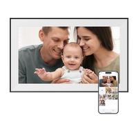 Dragon Touch Cornice Digitale Foto 15,6" WiFi Touch Screen IPS Full HD 1920×1080, Portafoto Digitale Con 32GB, Rotazione Automatica E Condivisione Foto Video