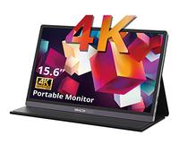 Dragon Touch Monitor portatile 4K - Monitor da gioco IPS HDR da 15,6 pollici 100% sRGB FreeSync con altoparlanti VESA compatibile per Xbox PS4 Nintendo Switch Laptop PC Phone Mac Surface (non touchscreen)