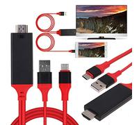 Dragon Trading - Cavo MHL USB 3.1 tipo C a HDMI 1080p HD, compatibile con Samsung Galaxy S8 9 MacBook Pro