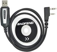 Dragon Trading Cavo per Baofeng Programmazione per Prosciutto Bidirezionale Radio portatili: UV-5R, 5RA, 5R Plus, 5RE, UV-82, bf F8HP, UV3R Plus, BF-888S, 5R EX, 5RX3, GA-2S, BF-F8+, H777 UV82HP
