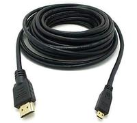 Dragon Trading®, cavo video HDMI HD micro per fotocamera Gopro Hero3, Hero3+, Hero4 edizione nera e argento, versione da 1,5 m