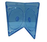 Dragon Trading® - Custodia doppia per CD Blu-Ray da 11 mm, con logo, confezione da 5